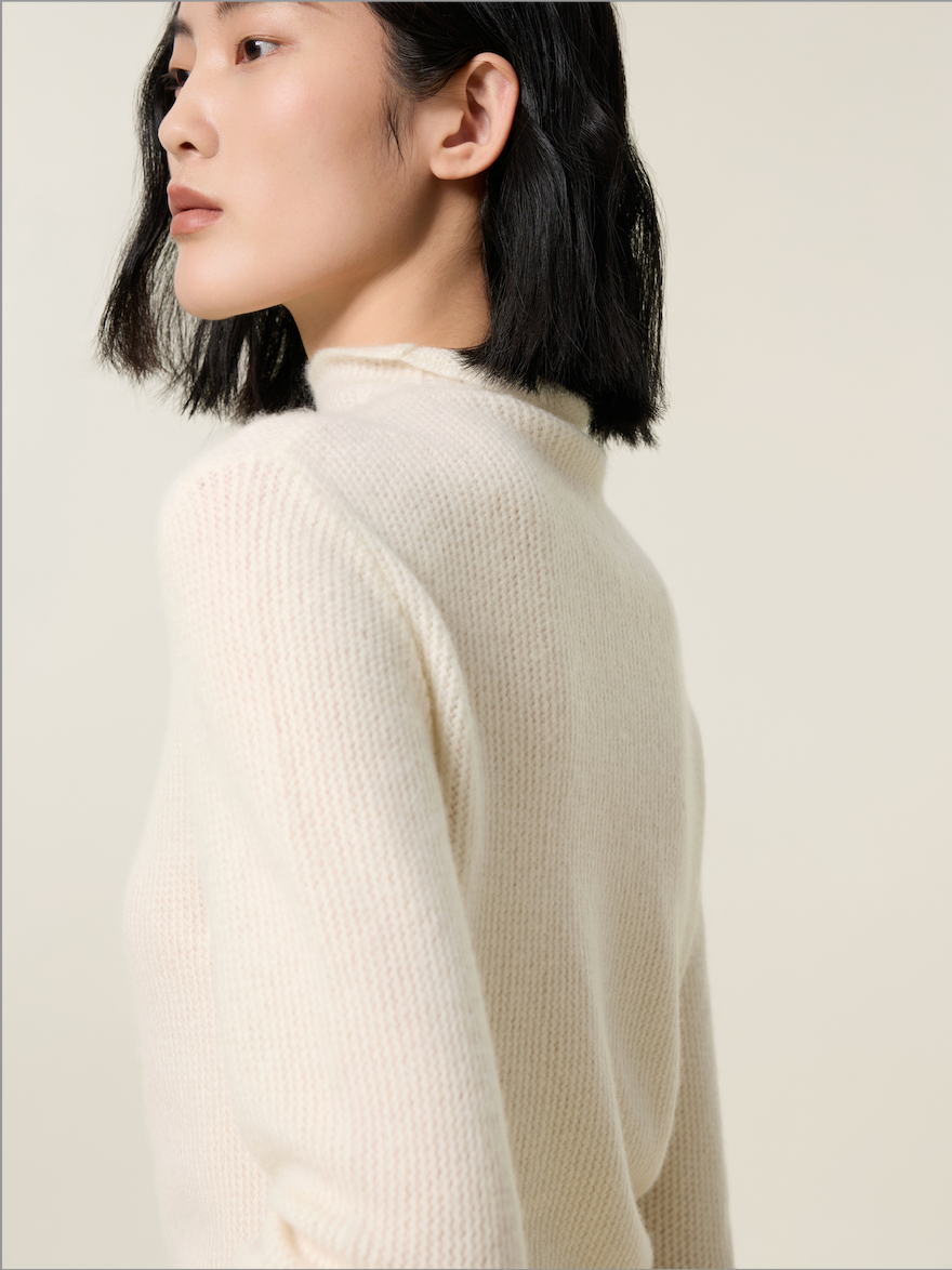 Slim-fit Silk-Cashmere Sweater