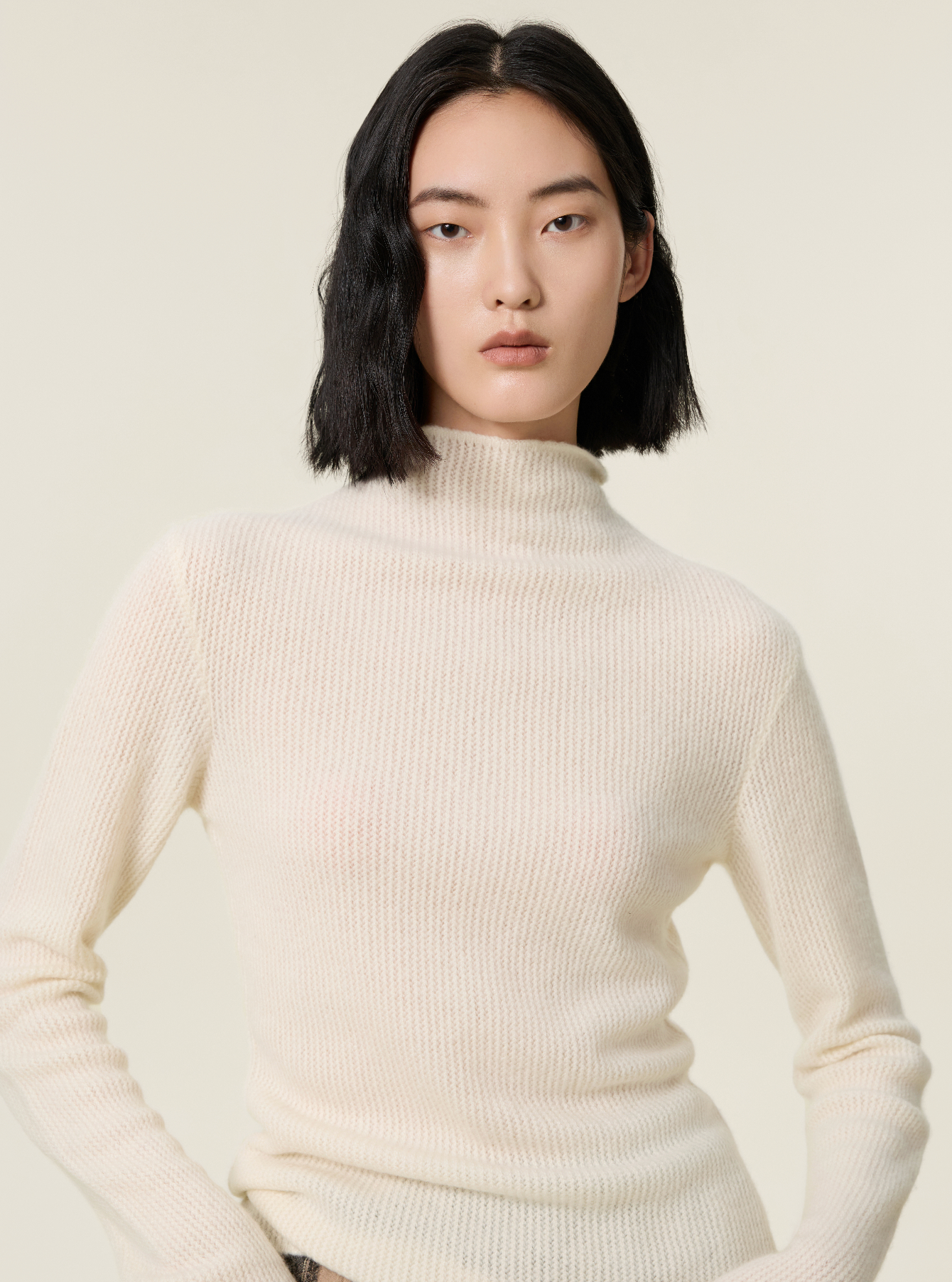 Slim-fit Silk-Cashmere Sweater